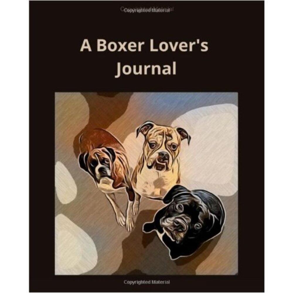 A Boxer Lover’s Journal: Chicken Blank Lined 120 Page Notebook - Picture 5 of 7
